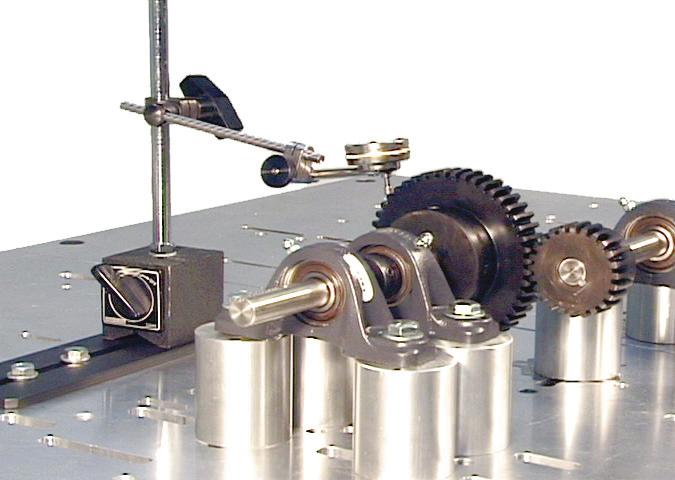 SKILL 5 MEASURE GEAR BACKLASH Procedure Overview In this procedure, you will use the direct method with an indicator to measure the backlash in the two gears you assembled in the previous skill.