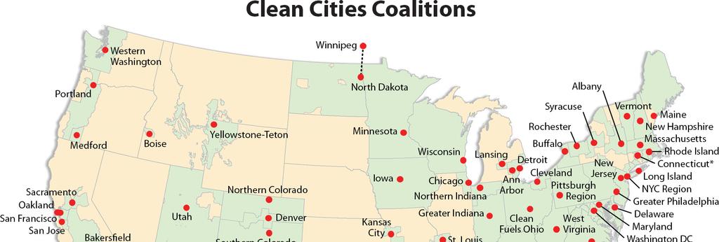 Clean Cities Coalitions Nearly 100 coalitions