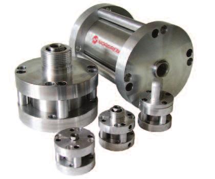 Single and Double acting 9/6" to " bore Technical Data: Medium: Filtered, lubricated or nonlubricated, compressed air Operating Pressure 00 psig (.6 Bar) Max.
