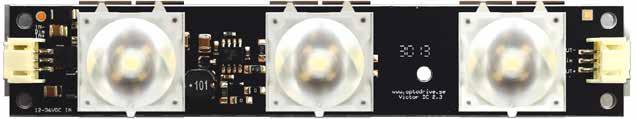 Integrated driver Up to 480 lumen CCT and