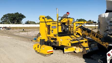 GOMACO s Commander II GOMACO s Commander II is back, and better than ever! It features the simplicity of a two-track paver with GOMACO s exclusive and operator-friendly G+ control system.