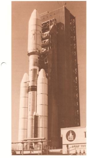 6. The Launch Vehicle With the retirement of the Saturn launch vehicle system following the Apollo-Soyuz mission in summer 1975, the Titan III E Centaur is the United State s most powerful launch