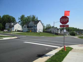 Eligible streets: Local residential streets with posted speed limits of 25 MPH can be considered for traffic calming.
