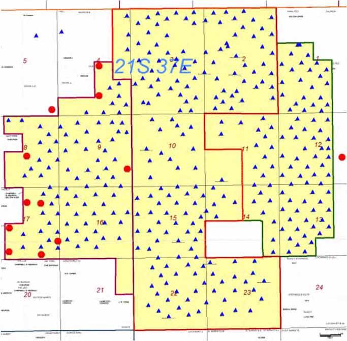 Eunice Area Type Log Blinebry 7 major operated fields Gained additional WI in Warren Unit and Federal Unit via