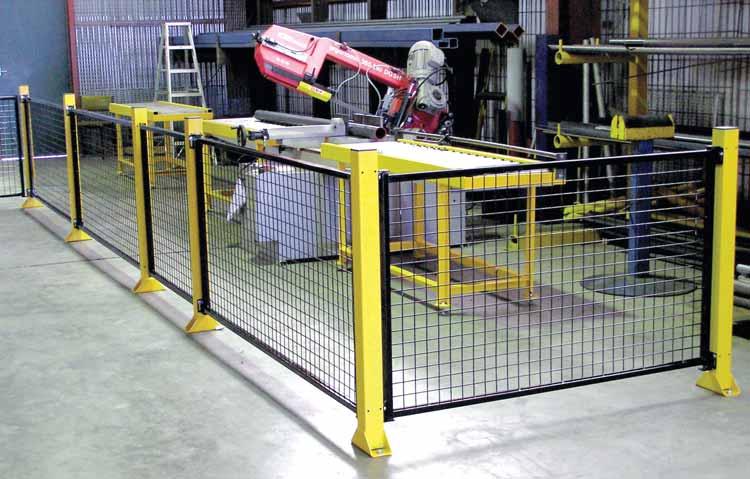 ZONE FENCING De-fence is designed to comply with AS4024.1 when used as machinery guarding.