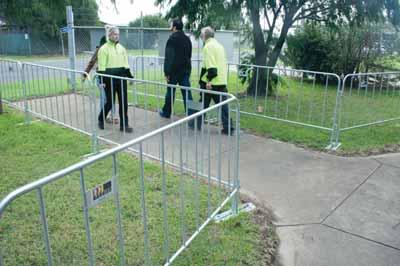 EVENT FENCE Event Fence portable barrier is a system of interlocking free standing fence panels. Strength, durability and flexibility are all features of Event Fence!