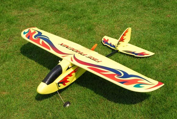 FIRE PHOENIX RADIO CONTROLLED AIRPLANE ASSEMBLY