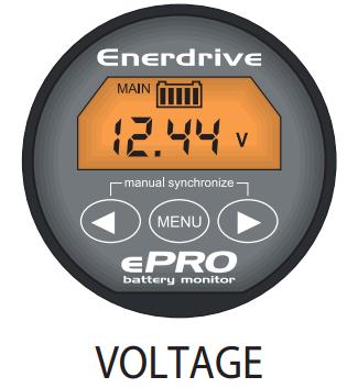 The epro Battery Monitor has been pre-programmed at the factory to suit the selected Lithium system and is software locked. There is no setup interaction required by the end user.