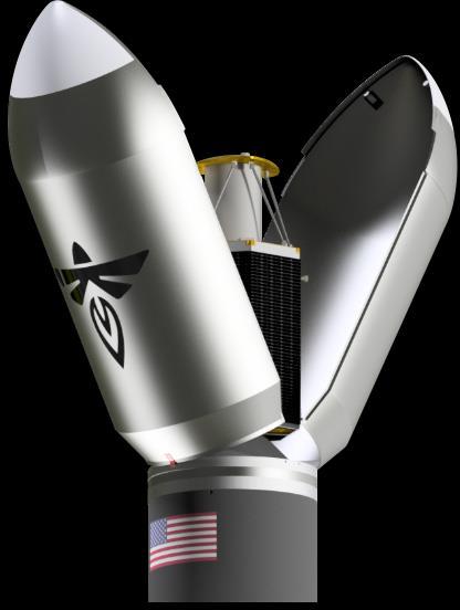 Firefly Aerospace Inc P a g e 9 The fairing separates into two equal halves as shown in Figure 4.