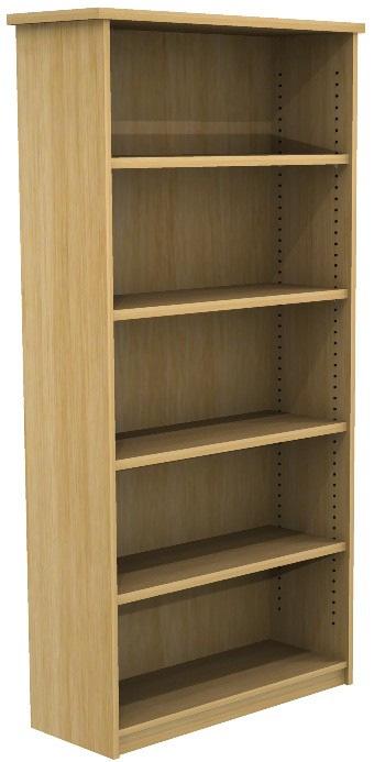 BOOKCASES Heights: 720, 900, 1200, 1500, 1800 & 2100 Widths: 900, 1200, 1500 & 1800