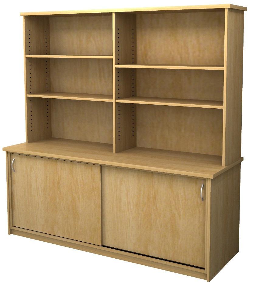 WALL UNITS All hutches for wall units are 350 overall in depth (shelf depth of 300mm) Credenza 450 or 600 deep 900 x 450/600