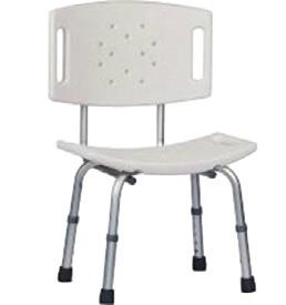 CARE PRODUCTS GREEN SECTION Shower Chair with Back is designed for to provide maximum support whilst showering.