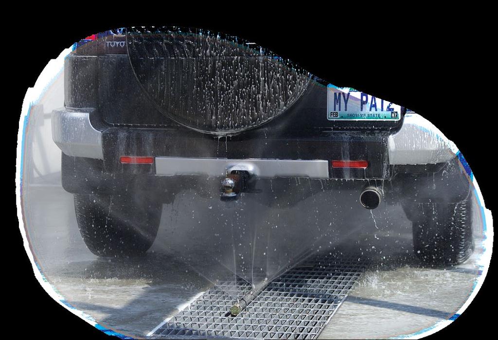 This feature allows you, the operator, the versatility to wash anything from the smallest cars to the longest double cab pickups, even duallys.