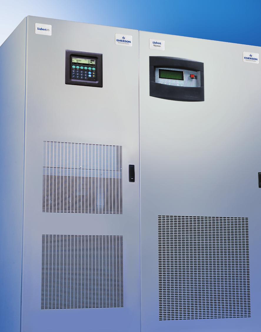 The Flywheel Energy Storage Solution The Liebert FS Is Designed To Work Seamlessly With Your Liebert UPS The Liebert FS is designed to interface with our larger UPS systems, from 20 kva to over 1