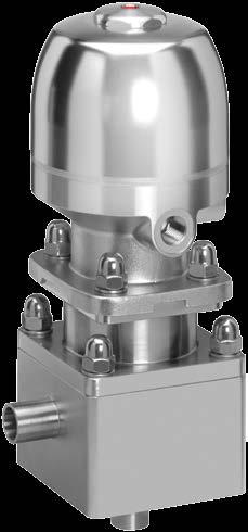 All metallic operator components are made of stainless steel.