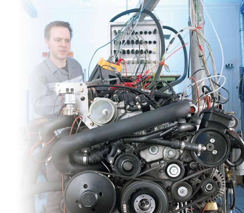 Testing In today's engine and vehicle development process comprehensive testing and measurement methods are the base for efficient processes and exact prediction.