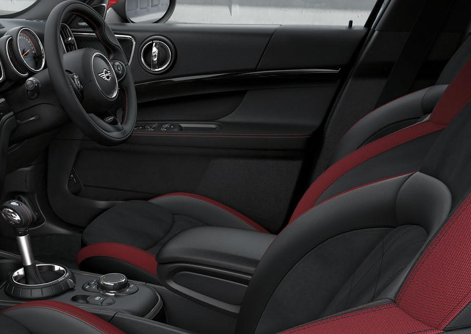 It starts with the unique raised seat position and track-style appearance.
