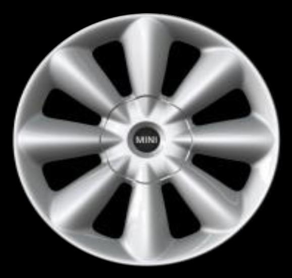 ordered with 927 18" Cone Spoke Silver Front / Rear: 187.
