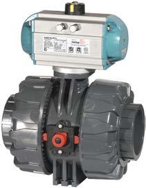 Description Plastic ball valve for water and harmless fluids to which the material is resistant.