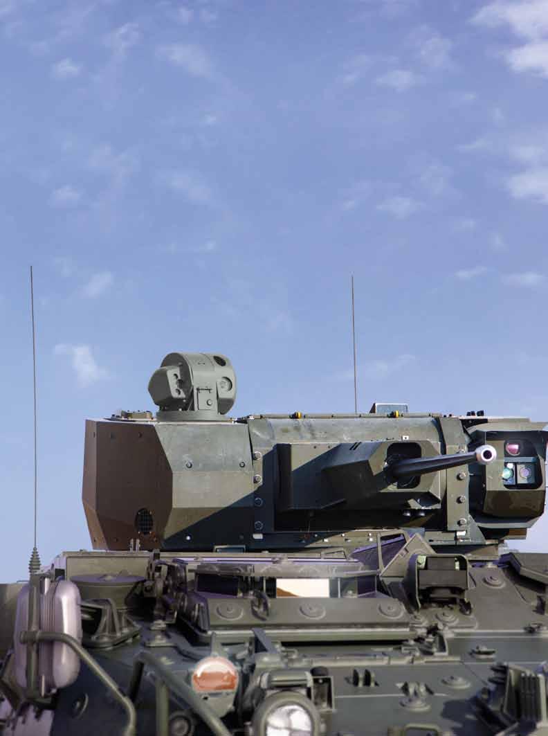 ELBIT SYSTEMS - LAND AND C 4 I ARMORED VEHICLES SOLUTIONS UT30MK2 & MT30 Unmanned and Manned Turrets