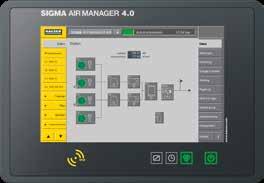 The value can then be passed on to higher-level control systems such as the SIGMA AIR MANAGER 4.0 and from there can also be transmitted to the SIGMA NETWORK.
