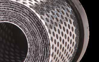 carbon matting prevent channelling and also ensure reduced differential pressure.
