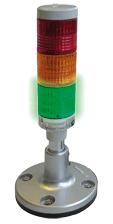 1.5 Stack Lights Green = Aimer OK Yellow = Mast moving Red = Fault Audible