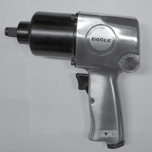 IMPACT WRENCHES 2260 2260 GENERA DUTY 2256 INDUSTRIA DUTY 1/2" Impact Wrench 1/2" Impact Wrench Engineered for the aftermarket automotive industry Pin clutch design to quickly deliver torque 2260