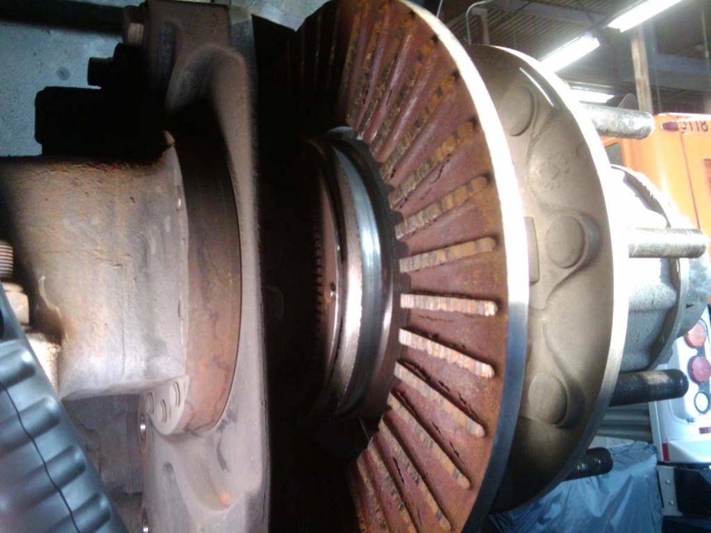 Brake Rotor Inspection Check