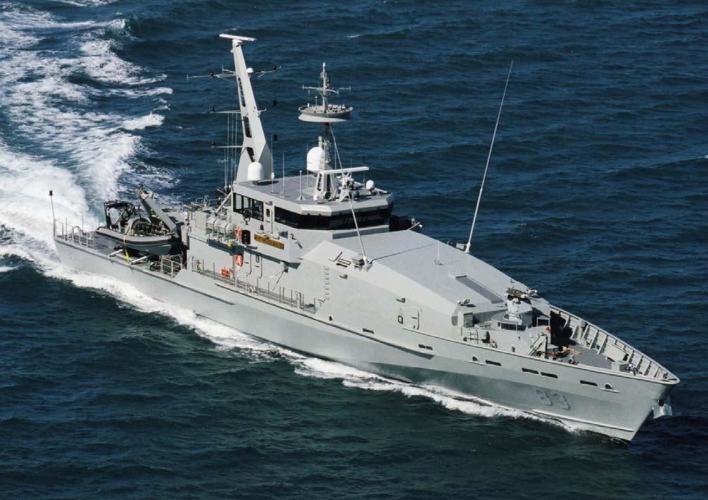 Armidale Patrol Vessel Launch of HMAS Armidale, the first of