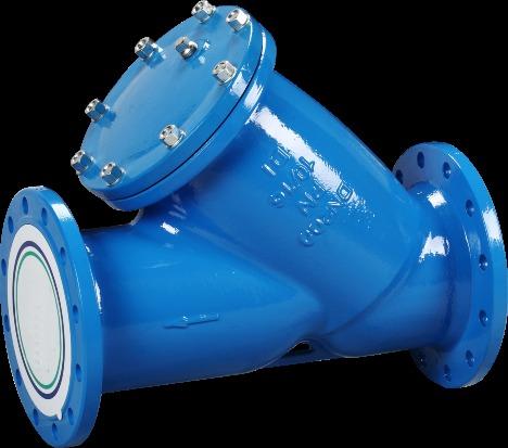 Ductile Iron Y Strainer PN16 Fig. FTSW-16 Nominal Pressure: PN16 Working medium: Water Bolted Cover with Drain Plug SS Screen Shell - 24 bar Seat - 17.