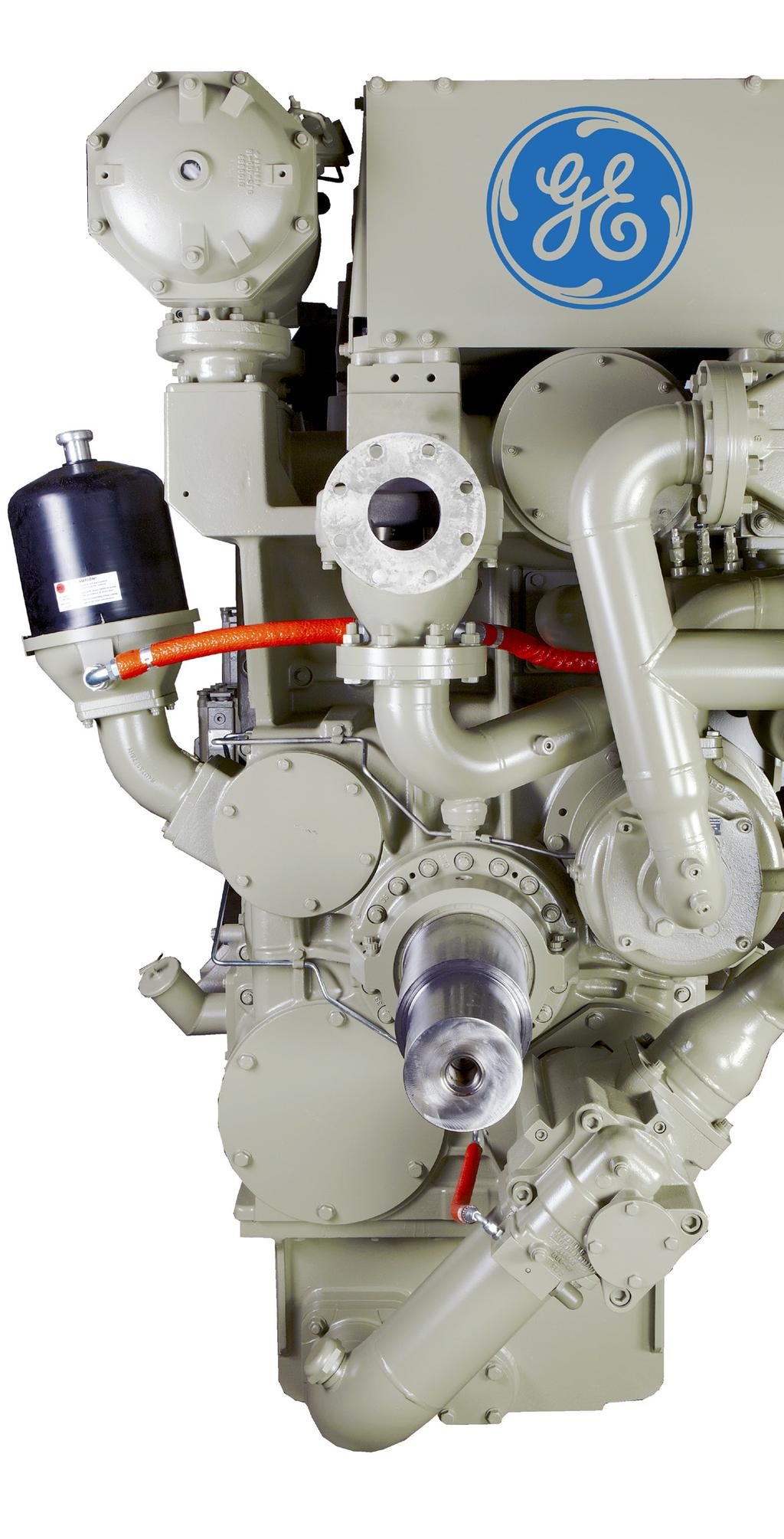 A World Leader in Manufacturing Diesel Engines For over 40 years, GE Marine has built dependable, longlasting, and fuel-efficient medium-speed diesel engines.