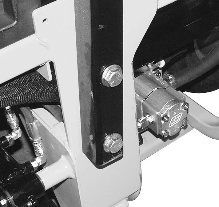 1. Check the torque of the ROPS mounting bolts. Tighten the bolts to the correct torques as shown below if necessary. Figure 3-10 2.