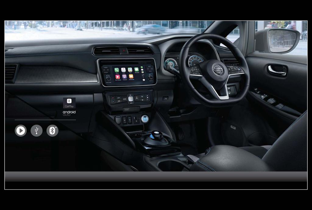 SEAMLESS MOBILE INTEGRATION Apple CarPlay* and Android** Auto are the safer, smarter ways to enjoy the things you love on your phone.