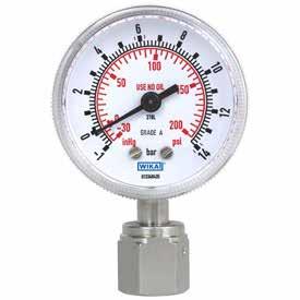 Mechanical Pressure Measurement Bourdon Tube Pressure Gauges Ultra High Purity (UHP) Series Type 230.15 WIKA Datasheet 230.