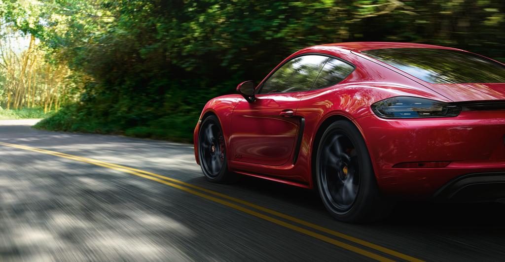 Do you burn for curves? Light the fire. Concept. The new 718 GTS models are never satisfied. They always crave more. More heart pounding from the start. More corners per kilometre.