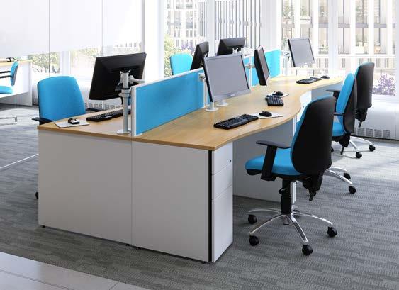 classic X-Range classic desks X-Range classic desks are available in a very wide choice of worksurface shapes and sizes, with