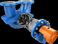 trouble free operation of the pumps. Entire rotating assembly can be removed for maintenance without disturbing suction/discharge piping.