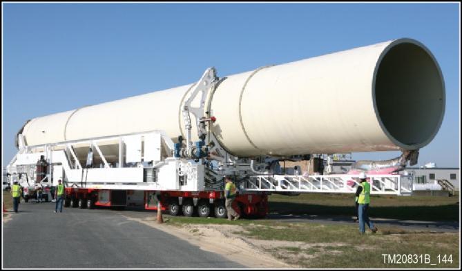 The HIF includes an extensive vehicle integration and test area with two bridge cranes.