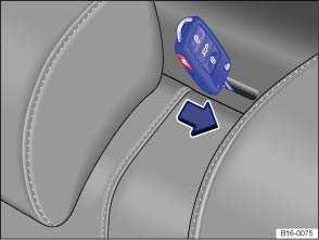 Doors can be unlocked and opened separately from inside the vehicle by pulling the door handle to open the door Opening the luggage compartment lid from inside the luggage compartment Fig.