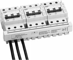 Feeder cables from above with cross sections up to 35 mm 2 can be connected to 5ST2 144 busbars using