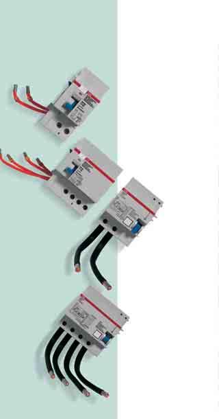 Residual current devices DDA for S 290 and S 500 series Index 3 Technical features of RCDs-blocks for MCBs S 290 series.