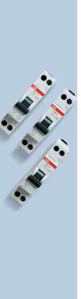 Miniature circuit-breakers S 9.. series 2 Index Technical features of MCBs S 9.. series... 2/42 Selection tables of MCBs S 9.