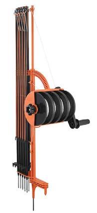 46 Portable Fencing Product Focus Electric Gate Kits 47 Standard Geared Reel G61150 Built to last, the Standard Geared Reel is