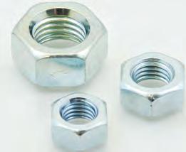 SECTION 8 - NUTS, WASHERS, SCREWS & STUDS 775 Zinc Plated Full Nut Zinc Plated Steel ZP Related Products: Washers see Page 8-8 D S B M4 7 3.