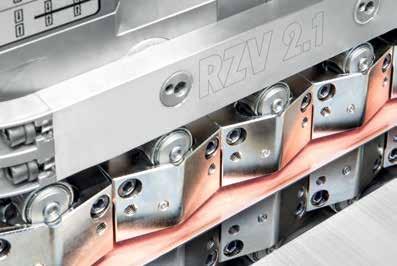 BNC SERIES Servo units Material feed The servo-controlled RZV 2.1 material feed is designed for both strip and wire material (without retooling mechanical components).