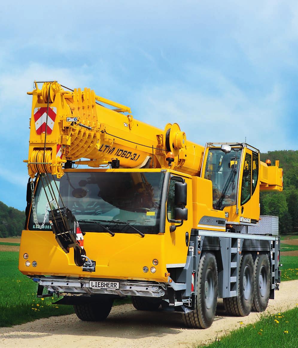 Mobile crane LTM 1060-3.1 Max.