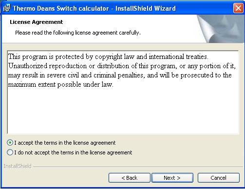Click Next to continue, the following window is displayed. See Figure 29. Figure 29. DSC Program Installation (3) 5.