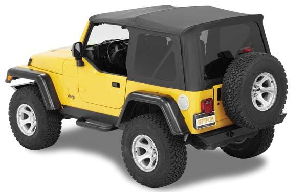 Installation Instructions Supertop NX Vehicle Application: Jeep Wrangler TJ 1997 2006 Part Number: 54720 www.bestop.com - We re here to help!