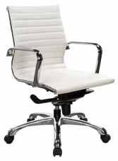 10821K Stocked in Black Premium Bonded Leather, White and Grey 